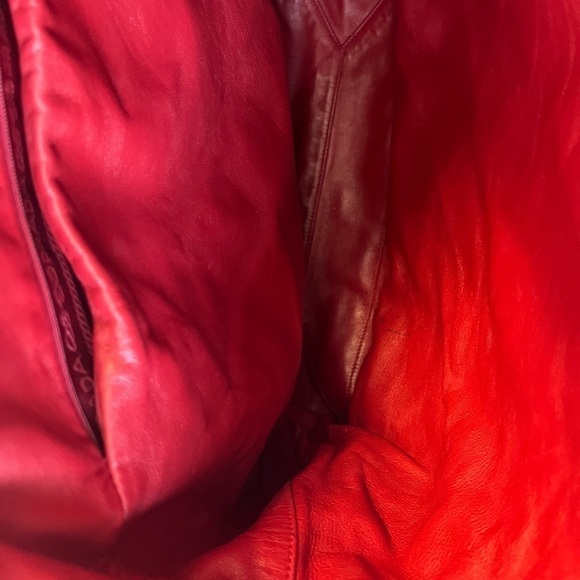 Prada Leather Bi Color Reversible Tote Bag. Excellent Condition - Picture 5 of 11